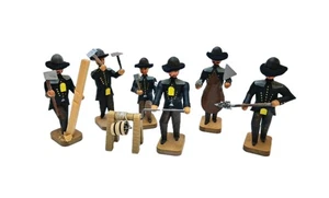 Walter Werner Erzgebirge - Arbeitende Bergleute 229/035 -Rarität- NEU & OVP - Picture 1 of 1