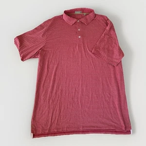 Polo Tasc Para Hombre XXL Rojo Rayas Rendimiento Golf Elástico - Imagen 1 de 7