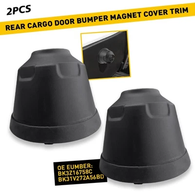 2 piezas nuevo parachoques de puerta de carga trasera cubierta magnética moldura para Ford Transit T 15-2019 Foto 1 de 4