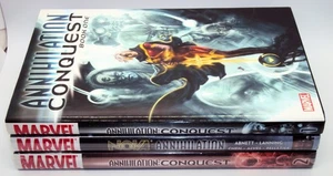 Marvel ANNIHILATION HC TPB Conquest Book One Used BOOK TWO New NOVA New Sealed - Picture 1 of 17