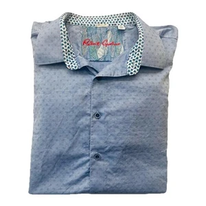 designer Robert Graham Electric Slide LS Blue shirt SZ-2X MSRP $198 (51in-53in) - Picture 1 of 7