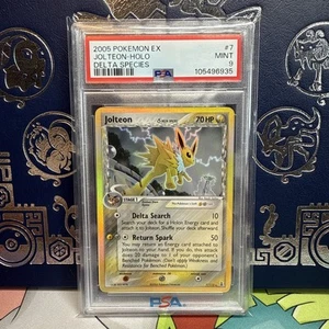Pokemon Jolteon EX Delta Species Holo Rare #7 PSA 9 Mint - Picture 1 of 2