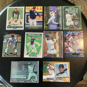 Derek Jeter ¡Lote! ! Tarjetas de gama alta, insertos de novatos solo aspecto de colección impresionante - Imagen 1 de 11