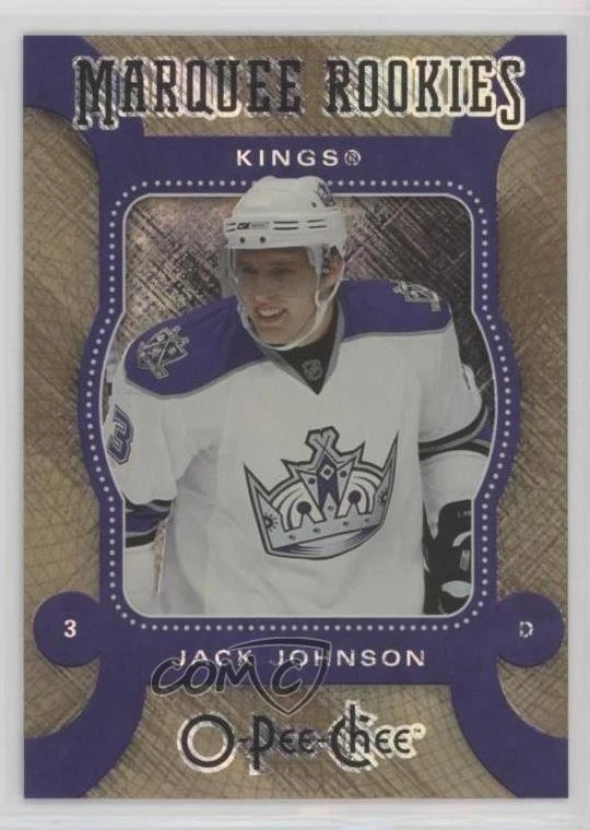 2007-08 O-Pee-Chee Marquee Rookies Silver Jack Johnson #549 Rookie RC - Image 1 of 2