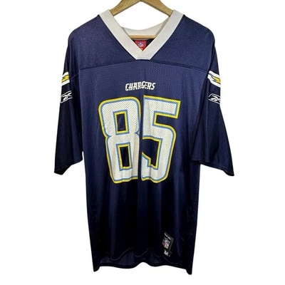 Antonio Gates Jersey Size Medium San Diego Chargers #85 Men's NFL Reebok Jersey - Image 1 of 4