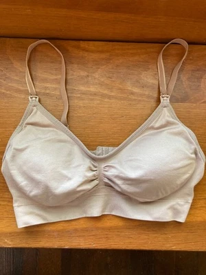 Sujetador maternidad maternidad enfermería posparto talla L beige Foto 1 de 3