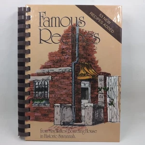 Famous Recipes from Mrs. Wilkes' Boarding House SIGNED Cookbook SB 1996 - Picture 1 of 6