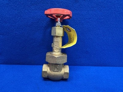 Milawaukee Gate Valve 1182-1/2", 1/2" NPT, Rising, Bronze - Image 1 of 3