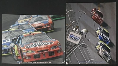 NASCAR 2004 Jeff Gordon 8x10 fotos guardar Mart 350 Pepsi 400 Foto 1 de 3