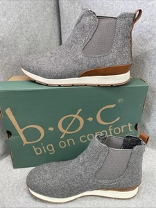 Women's 7.5 M b.o.c Kara Slip-On Chelsea Boot Gray Y12 - Picture 1 of 8