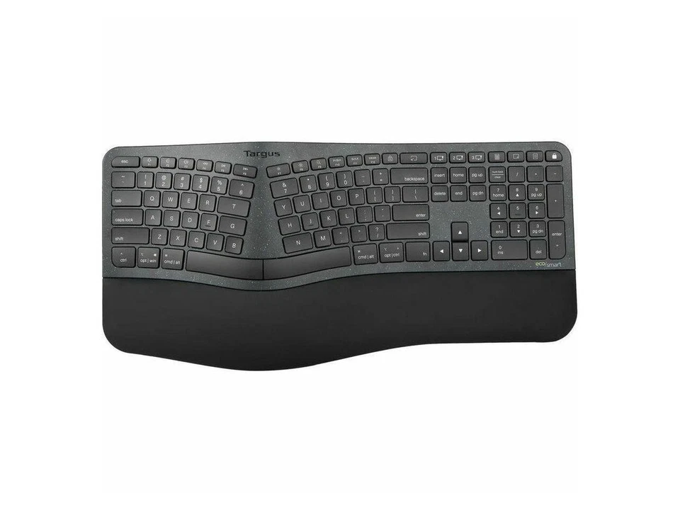 Targus Sustainable Ergonomic EcoSmart Keyboard AKB871US - Image 1 of 4