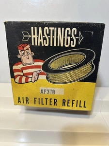 New Old Stock Hastings Luftfilter Nachfüller AF378 - Bild 1 von 8