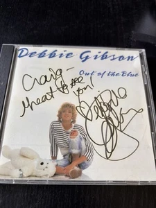 Out of the Blue by Gibson, Debbie (CD, 1990)AUTOGRAPHED TO CRAIG - Picture 1 of 4