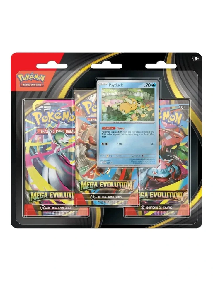 Pokémon Mega Evolution Base Set 3-Pack Blister Golduck Factory