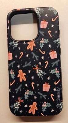 Casely Christmas Apple iPhone 16 Pro Bold - Black Bumper Matte Finish MagSafe - Image 1 of 4