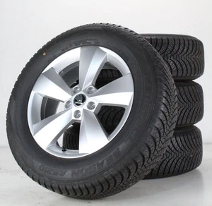 Skoda Kodiaq I Allwetterräder 17 Zoll Alufelgen silber Felgen 565601025J - Bild 1 von 7