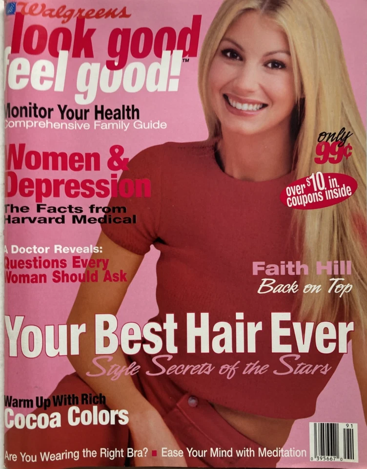 FAITH HILL 2002 LOOK GOOD / FEEL GOOD! Magazine - Image 1 of 1