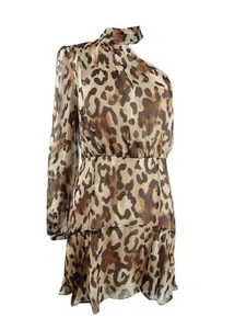 Rachel Zoe Women's Fergie Dress (8, Brown Multi) - Picture 1 of 2