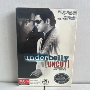 Underbelly Uncut Version DVD 4 Disc Box Set 2008 Crime Drama PAL Free Post - Picture 1 of 3
