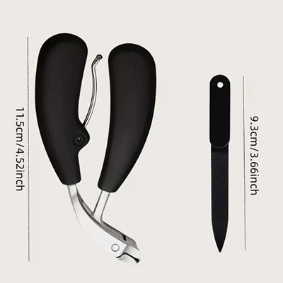 Angled Head Toe Nail Clipper for Thick Nails Heavy Duty Design Professional - Image 1 of 4