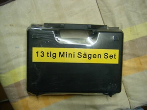 13 Teiliger Präzisions Mini Sägen Set - Bild 1 von 2