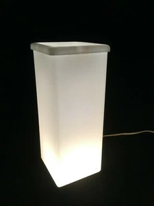 Lámpara vintage de diseño Paul Jansen maceta maceta jarrón objeto de luz - Imagen 1 de 9