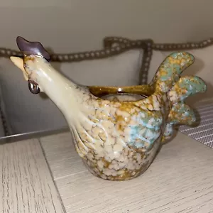 Yankee Candle Rooster/Chicken Votive Candle Holder Farmhouse motif Beautiful - Picture 1 of 5