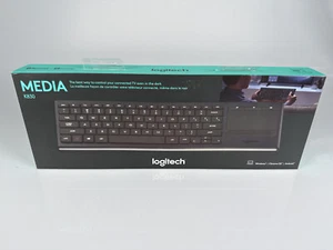 Logitech Illuminated Living Room Keyboard K830 Built-In Touchpad Brand New - Picture 1 of 2
