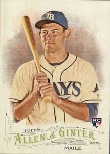 2016 Topps Allen & Ginter #6 - Luke Maile RC - Tampa Bay Rays 16-312 - Bild 1 von 2