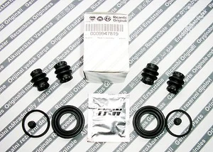 Fiat Bravo 2.0 20v HGT coppia guarnizioni pinza freno posteriore originali kit riparazione 9947819 - Foto 1 di 1