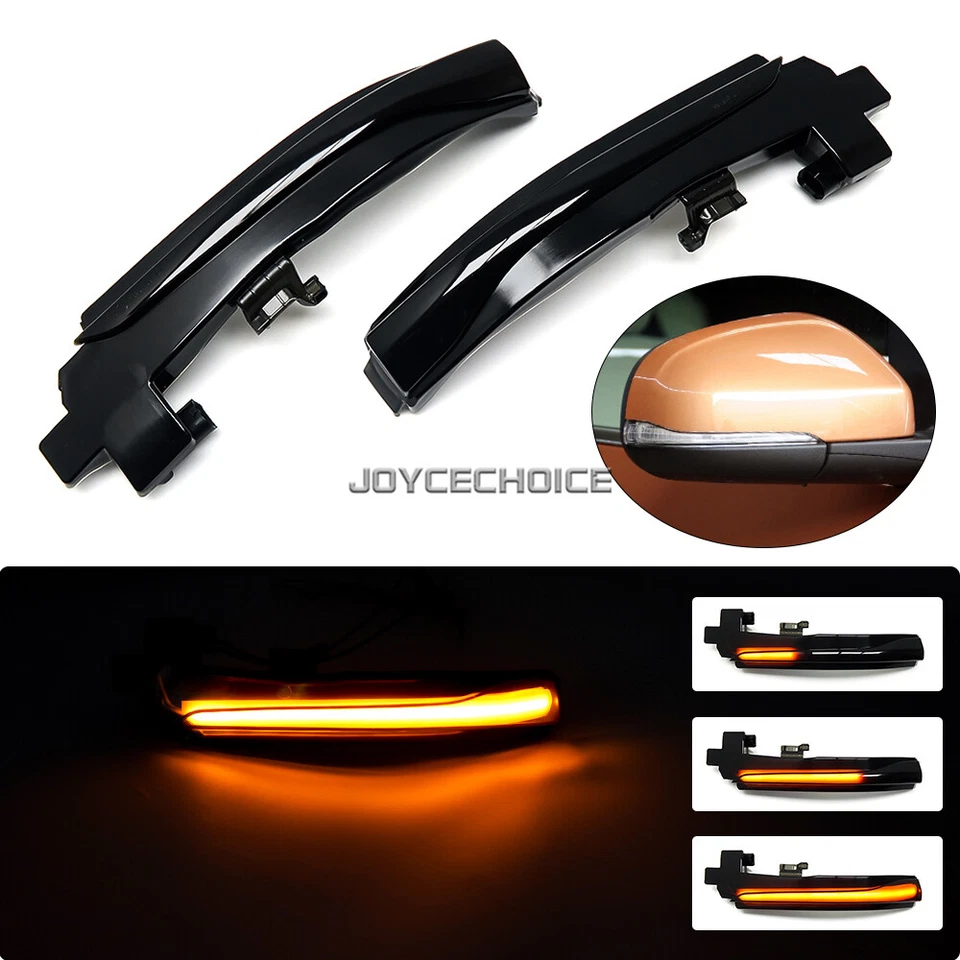 Luz de espejo retrovisor de señal de giro dinámica LED para Volvo V40 CC II V60 S60 2011-18 S80 V70 Foto 1 de 4