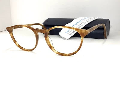 WARBY PARKER Butler 269 Butterscotch Tortoise Frames Only Sunglasses Eyeglasses - Image 1 of 4