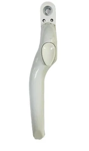 Push Button Keyless UPVC Window Handle Non-locking 20mm spindle White - Picture 1 of 10