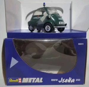 Revell 1:18 08911 BMW Jsetta 250 Landespol Police 1955 Diecast Model Boxed Green - Picture 1 of 5
