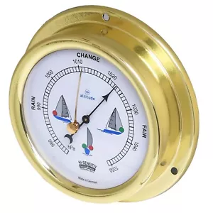 Altitude Schiffsbarometer Messing 127mm x 40mm 858nlb - Picture 1 of 2