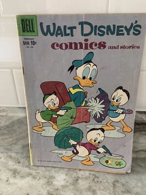 1960 WALT DISNEY COMIC BOOK DONALD DUCK VOL. 20 NO.5 FEB  GOOD 1st EDITION - Image 1 of 4
