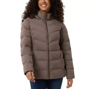 32 Degrees Women's Hooded Winter Tech Jacket, Purple, XXL - Picture 1 of 4