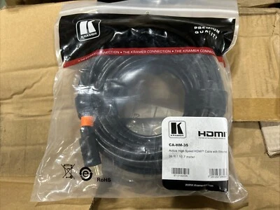 Kramer CA-HM-35 Active High Speed HDMI Cable With Ethernet