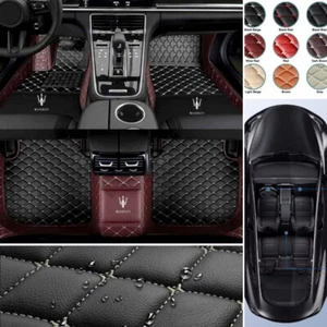 For Maserati Car Floor Mats All Weather Carpets Waterproof Custom Auto Foot Pads - Picture 1 of 24