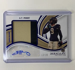 A.T. Perry Immaculate Collection Rpa /25 Wake Forest University Rookie PPRA-ATP - Picture 1 of 2