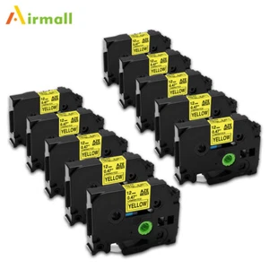10PK TZe-631 TZ-631 Compatible for Brother P-Touch Tape 12mm PT-H110 Label Maker - Picture 1 of 12