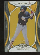 2023 Panini Chronicles Certified Mirror Gold #23 George Valera Guardians 24/25