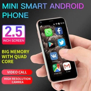 SOYES XS11 Android 6.0 Mini Cute Smartphone GooglePlay 2G 3G Dual Sim Cellphone - Afbeelding 1 van 16