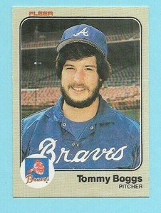 1983 Fleer Baseball #131 Tommy Boggs