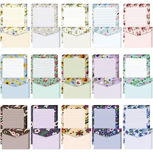 200 Pieces Stationary Paper and Envelopes Set Including 100 Lined Sheets and ... - Picture 1 of 7