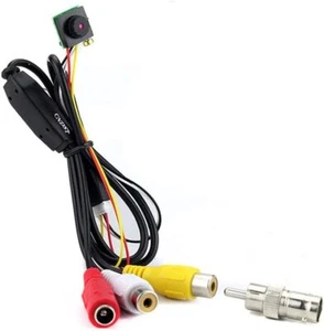CCTV Micro Camera HD 1000TVL 3.6mm 90degree Small Portable Wired Camera Mini - Picture 1 of 4