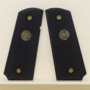 KSD Marke Colt 1911 Compact Officer & Defender & Agent Nussbaum (schwarz lackiert) Griff - Bild 1 von 1
