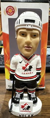 Owen Nolan Bobble Dobble Team Canada Bobblehead NHL Hockey Colorado Avalanche Cover