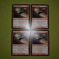 Goblin Wardriver x4 - Mirrodin Besieged - Magic the Gathering MTG 4x Playset