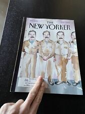 April 7, 2003 The New Yorker Magazine Saddam Hussein Cover Blitt Iraq War